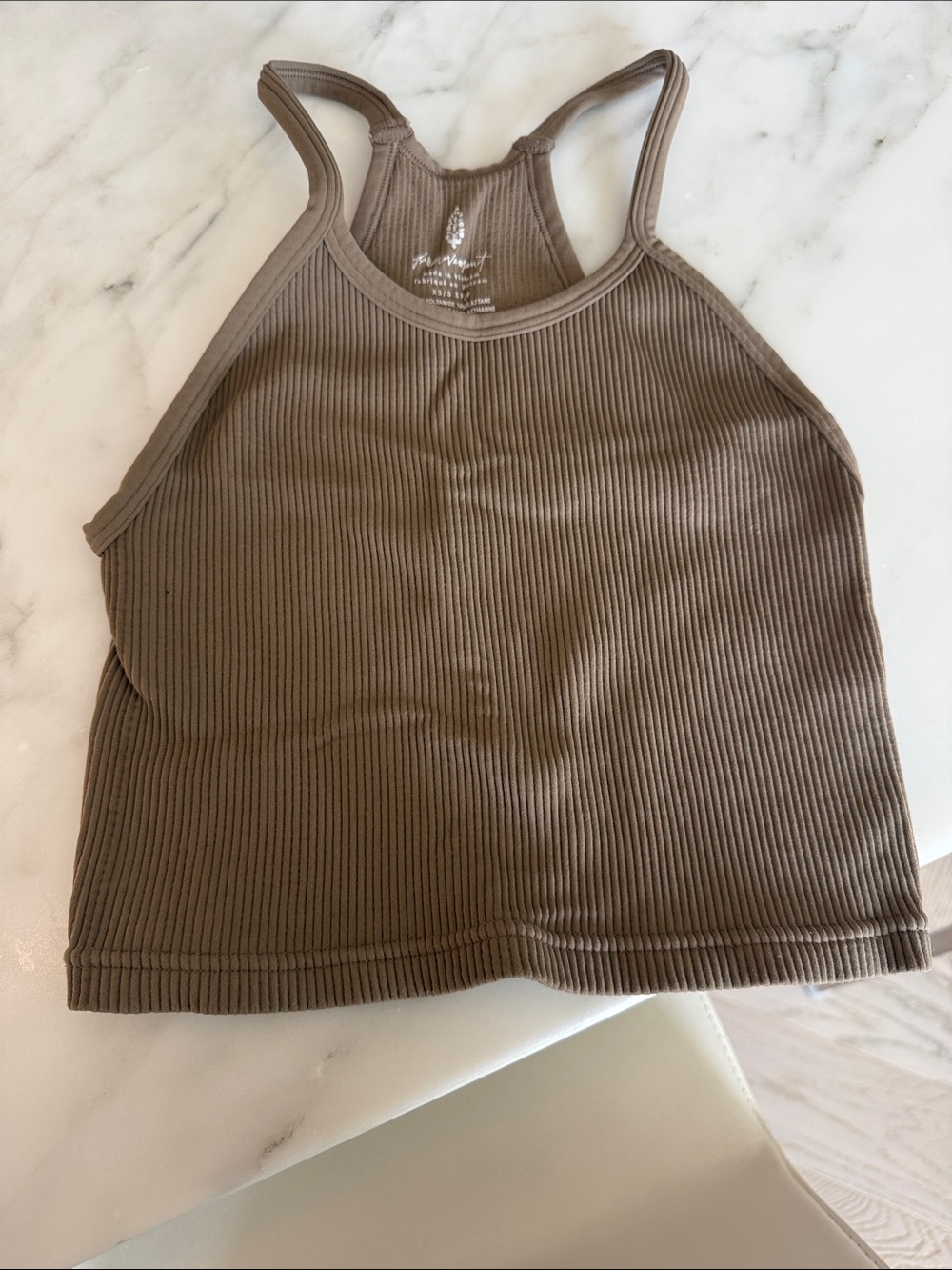 Free People Happiness Runs Crop Tank XS/S - Picture 2 of 4